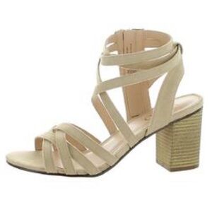 XOXO Eastport sand strappy sandals Sz 10 new‎
